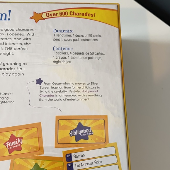 Family Charades Compendium 4-in-1 Family Animal rétro Hollywood - Picture 5 of 11